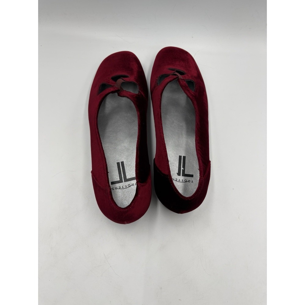 Trotters Maggie Ruby Velvet Women's US Size 7 M - Picture 5 of 16